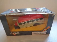CORGI Bedfordtype OB Coach 1986 Collectable bus. Used for display only.