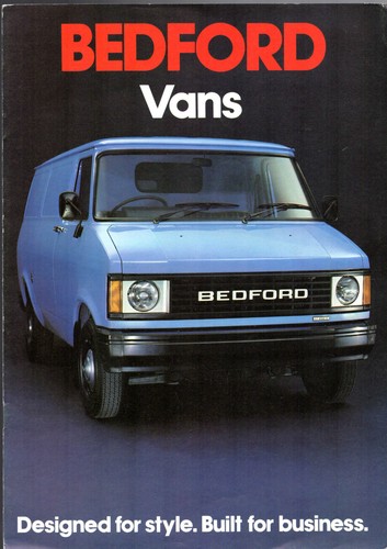 Bedford vans 1980 1982 uk - bedford, 1980-1982