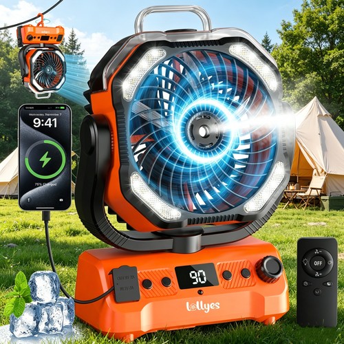 20000mah camping fan - 20000mah,