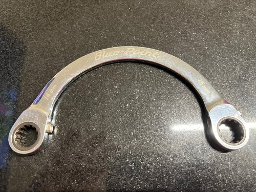 Blue point ratchet spanner - point,