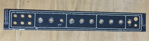 1972 vox ac30 fascia grey - vox,