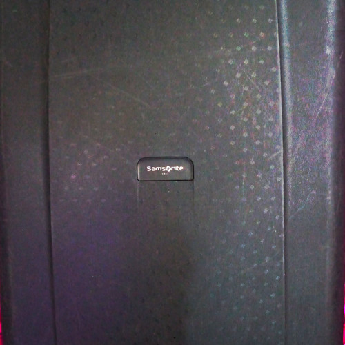 Samsonite black hard shell - black,