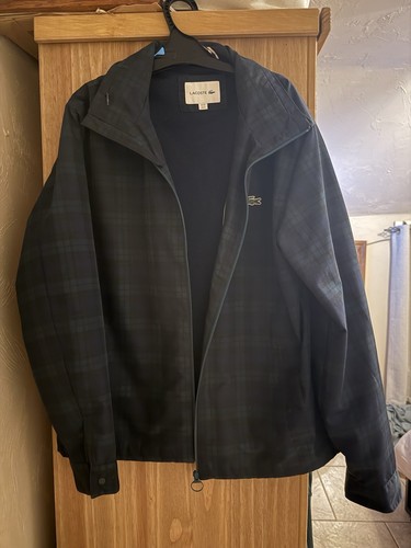 Lacoste plaid jacket - lacoste,