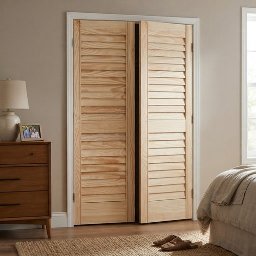 Vented open louvre - vented, cupboard