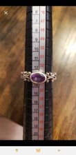 Amethyst Ring Vintage 925