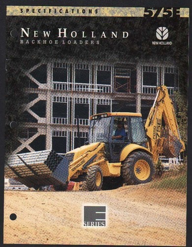 New holland 575e tractor - "575e",