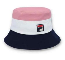 FILA MARCO TRI COLOUR BUCKET HAT FOXGLOVE