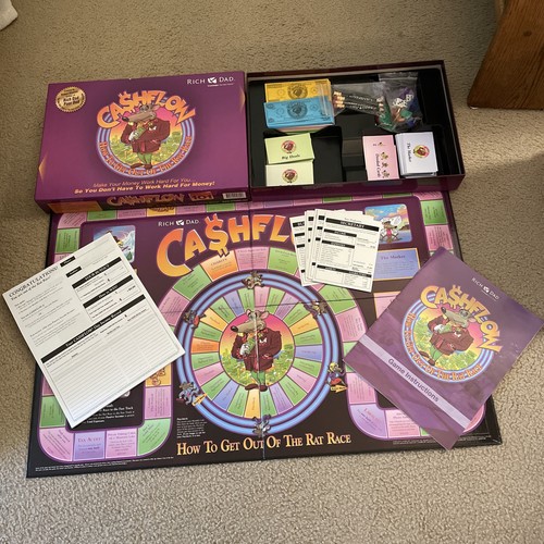 Cashflow board game - cashflow, dad