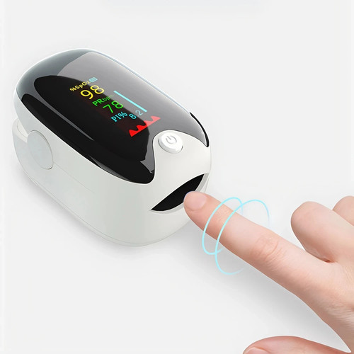 Blood glucose meter finger - blood,