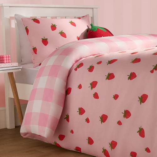 Strawberry duvet cover quilt - duvet,