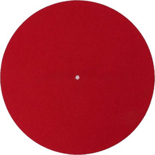 Red Felt Turntable Mat