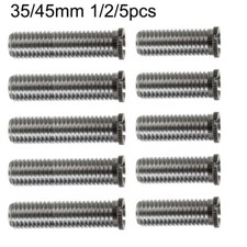 1/2/5Pc 35/45mm Kitchen Sink Basket Strainer Waste Threaded Screw Connectors Set