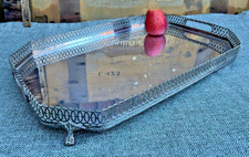 ANTIQUE LARGE SILVER PLATED