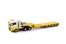 WSI 01-3684 Mediaco MAN TGX XLX Nooteboom Low Loader Trailer (5 Axle) Scale 1:50