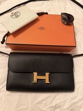 HERMÈS Constance To Go Black
