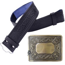 Scottish Kilt Belt and Buckle