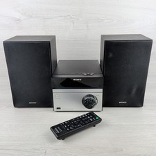 Sony CMT-S20B Micro Hi-Fi System CD Player DAB FM Radio with Remote Black