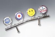 Lambretta Vespa Badge Bar ONLY Stainless Steel 000834