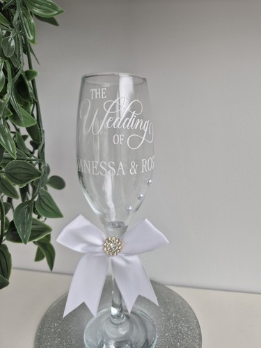 Personalised wedding champagne - personalised,