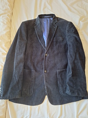 Harris tweed corduroy - corduroy, navy