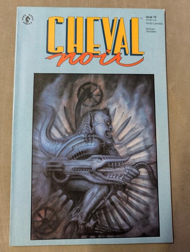Cheval noir 1990 dark - #10,, 1990,