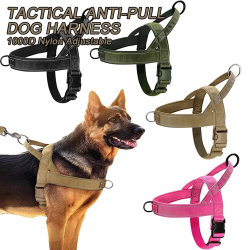 Tactical anti pull - dog, harness
