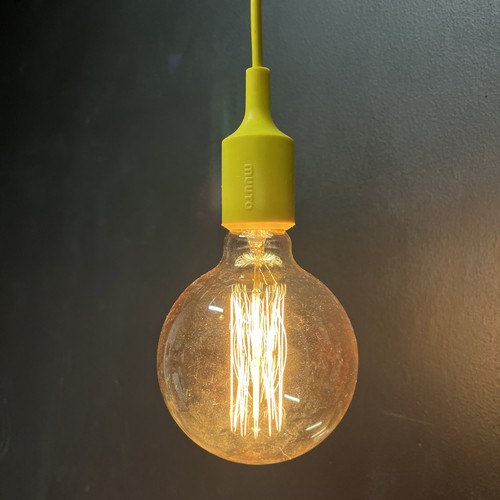 Muuto e27 pendant light yellow - e27,