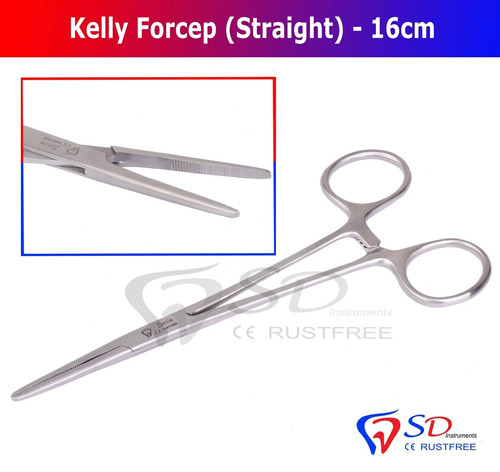 Kelly forceps 16cm surgical - kelly,