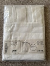 IKEA Agnes White Curtains 90 x
