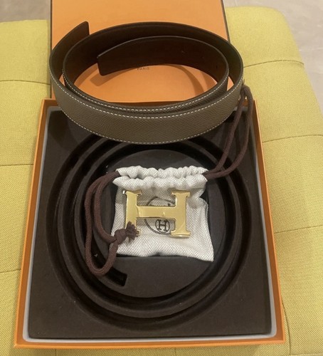 Authentic hermes brown - authentic,