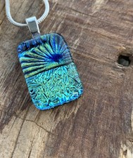Dichroic Glass Pendant