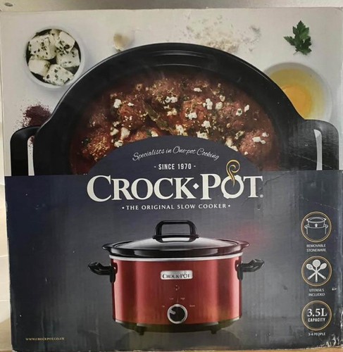Crock pot slow cooker - 3.5l,