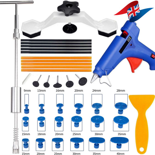 Car paintless dent removal - removal, kit