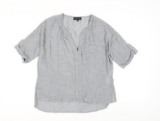 label lab Women Grey V-Neck