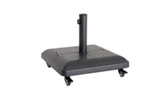 Square Concrete Parasol Base with Wheels - grade B return RRP £71.99