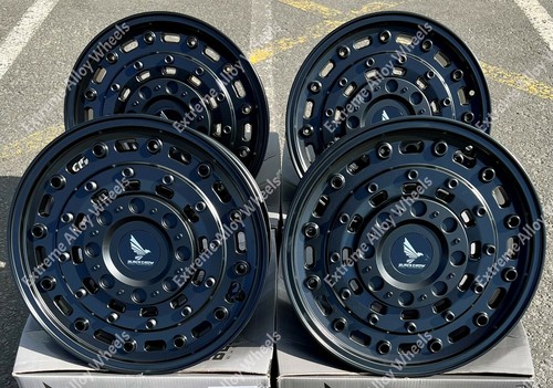 Black swamper alloy wheels - swamper,