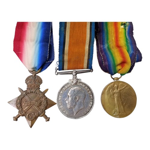 Ww1 1914 trio - ww1, medals