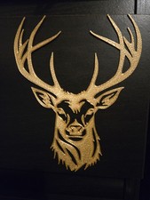 Stag Deer Head Wall Art Small home decor gift present