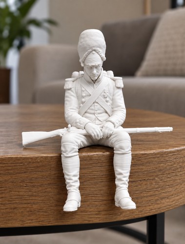 Napoleonic soldier shelf - napoleonic,
