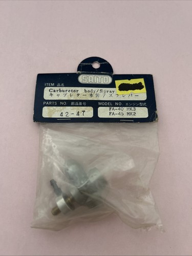 Vintage saito carburetor - vintage, 42-47