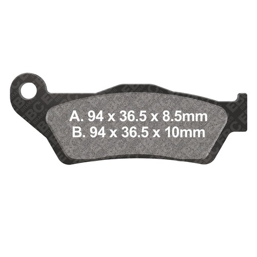 Ebc brake pads sintered - brake,