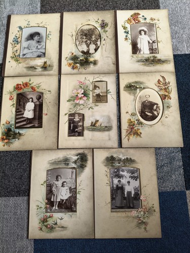 Vintage photograph album loose - album,