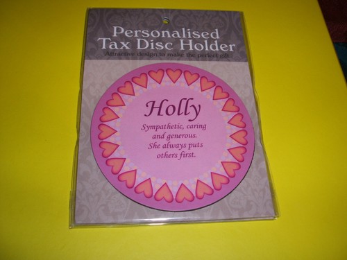 Tax disc holder - tax, holder.....(
