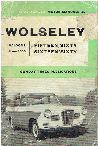 Wolseley 16 60 - wolseley, 15/60
