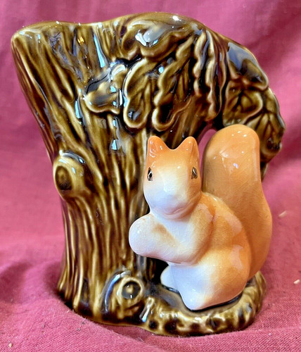 Vintage sylvac squirrel posy - vintage,