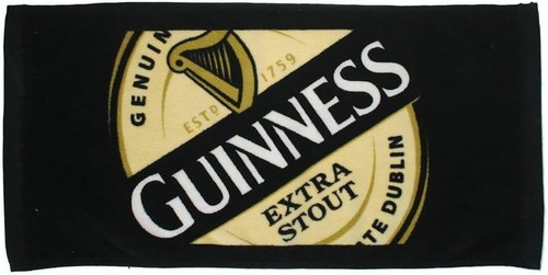 Guinness black label - label, cotton