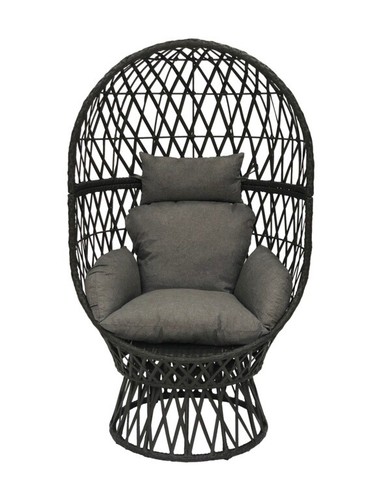 Swivel cocoon egg chair rattan - cocoon,