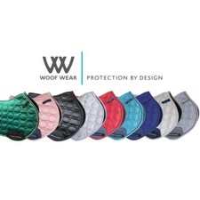 Woof Wear VISION CLOSE CONTACT SADDLE PAD - Luxurious Satin Quilted Fabric