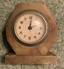 Small Marble Art Deco Mantel Clock