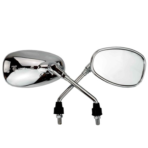 Mirrors pair chrome fits - pair,